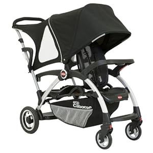 Joovy Ergo Caboose Tandem Stroller Black