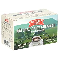 Nature's First Natural Dairy Creamer, 24-Count Box (Pack of 12)