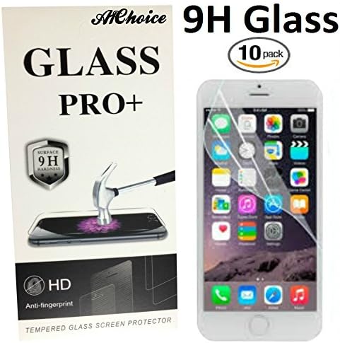iPhone 5S Screen Protector,For iPhone 5S/5/5c,by A1Choice,Premium Tempered Glass,9H Hardness,2.5D Curved Edge,Bubble Free,Anti-Scratch,Fingerprint&amp;Oil Stain Coating,Case Package(10 Pack)