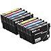 E-Z Ink (TM) Remanufactured Ink Cartridge Replacement for Epson 252XL High Capacity (4 Black, 2 Cyan, 2 Magenta, 2 Yellow) 10 Pack Compatible With WorkForce WF-3620 WF-3640 WF-7110 WF-7610 WF-7620 WorkForce Pro WF-5190 WF-5620 WF-5690 Printer