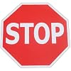 New Stop Sign Tin Traffic Metal Street Road Highway Sign