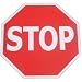 New Stop Sign Tin Traffic Metal Street Road Highway Sign