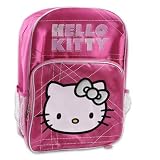 Hello Kitty Pink Satin Backpack Back to School Supplies