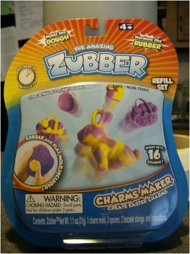Amazing Zubber Charms Maker Easter Bunny Set