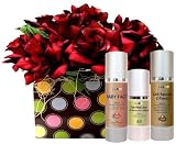[Best Mother's Day Gifts in Beauty] AgeBloc Once Upon A Baby Skin Again Skincare Gift Set Includes Cell Secure C-Tonic($34/50ml), Eye Watcher Cell Secure Eye Serum($62/30ml), Baby Face ($48/50ml) With Beautiful Velvet Rose Flowers. Free Expedited Shipping!