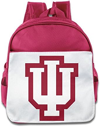JccjCcjj Indiana University Logo Geek Backpack Pink