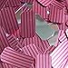 Sequin Red Pink Corrugated Stripe Rectangle 1.5 inches Couture Loose Paillette Sequins