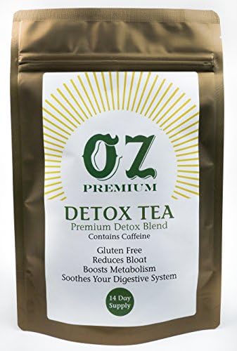 Detox Tea - 14-Day Supply of Tea Bags Resealable Stand-up Bag for Freshness - Weight Loss Tea - OZ Premium, LLC