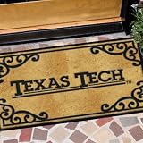 Texas Tech University Red Raiders Doormat Door Mat Rug