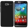 mumbi TPU Skin Case Motorola RAZR i Silikon Tasche H�lle - Silicon Protector Schutzh�lle schwarz