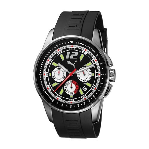 Puma Time Herrenuhr RACE LUMINOUS CHRONO SILVER A.PU102161005 Preisvergleich