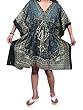 Mogul Bohemian Kaftan Dresses Short Caftan Cover up Tunic Beach Dress