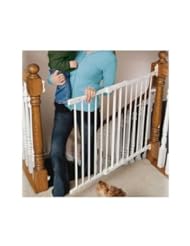 Baby Product: Metal Angle-Mount Safeway Baby Gate WHITE - KidCo