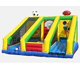 Kidwise three in one Sports Challenge rebound House (Commercial Grade)