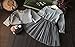 Cute 2pcs Suit Gray Polyester Sweater Top and Dress for Baby Girls (4-5years)