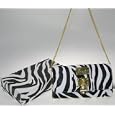 NEW LADIES BEAUTIFUL BOUTIQUE PADLOCK WALLET PURSE HAND BAG GOLDEN DETACHABLE CHAIN CARD HOLDER CLASP SHOPPING BAG'