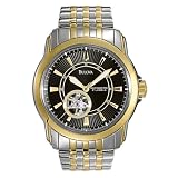 Bulova Men's Automatic Self-Winding Mechanical Exhibition Caseback Bracelet Watch #98A101