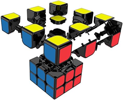 Dodigi Moyu Aolong V2 Enchanced Edition Smooth High Speed Puzzle Cube 3*3*3 Sticker 57mm (black)