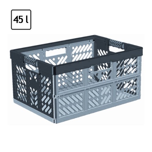 stabile Faltbox Klappbox Kunststoff OKT 45 L bis 50kg
