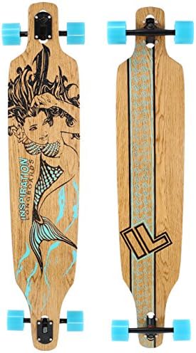 Inspiration Longboards Bamboo Composite "BIGBOY" Longboard Complete with Paris Trucks and Divine Wheels