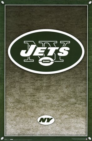 New York Jets NFL Logo Poster Print, 22x34 Poster Print, 22x34 Poster Print, 22x34