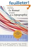 Le Ramat europ�en de la typographie