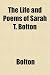 The Life and Poems of Sarah T. Bolton