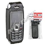 Black Body Gaurd Shell Screen and KeyPad Case Cover Protective + Belt Clip for Motorola KRZR K1m