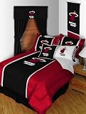 MIAMI HEAT 5PC TWIN BEDDING SET New NBA Basketball NEW