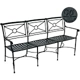 Windham Castings Windsor Triple Settee Frame Only, Coal