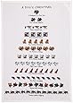 Twelve Days Of Dog Lovers Christmas Flour Sack Kitchen Dish Towel - 18" x 26"
