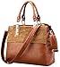 JiYe Womens Retro Leather Leisure Hangbag Shoulder Bag