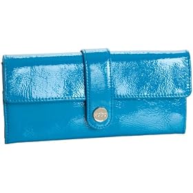 Buy HOBO INTERNATIONAL Clio Patent Leather Wallet by HOBO INTERNATIONAL