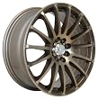 Voxx Wheels 347 Satin Bronze - 15 X 6.5 Inch Wheel