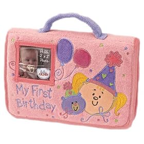 Gund My First Birthday Girl Photo Album 4" x 6"
