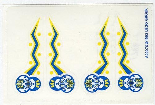 Lego Original Sticker Sheet for any of the Pirates Sets #1788, #6256, #6264, #6278, #6292 "Islanders Sets"