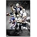 NFL Play Callers Brees, Petyon Manning, Romo, Brady, Rivers, Eli Manning Sports Poster Print - 22x34