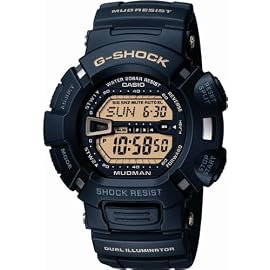 CASIO (カシオ) 腕時計 G-SHOCK MUDMAN 25th Aniversary 「Dawn Black」 G-9025A-1JF