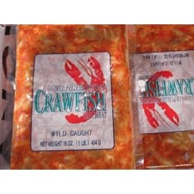 Crawfish Tail Meat Wild Caught Frozen 2 lb.