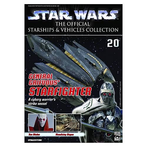 Star Wars Vehicles Collector Magazine with Grievous Fighter