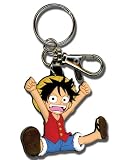 One Piece Luffy PVC Keychain