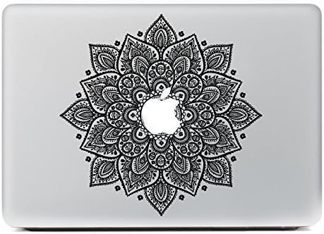 NetsPower® Colorful Pattern Vinyl Decal Sticker Power-up Art Black for Apple MacBook Pro/Air 13" 15" Inch - Pattern 28