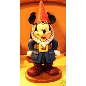 Disney Mickey Mouse Gnome Statue: Home &amp; Garden