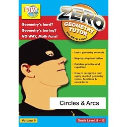 Zero The Math Hero - Circles & Arcs