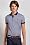 Red! Collection Short Sleeve Jersey Polo with Printed Check