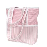 Hoohobbers Sherbert Pink Tote Diaper Bag