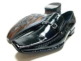 Mens Black Delli Aldo Loafer Dress Casual Shoes Styled in Italy