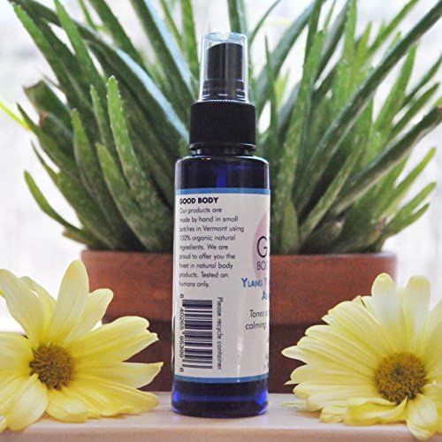 Good Body Products - Ylang Ylang and Clary Sage Aromatic Mist - Organic