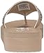 Skechers Cali Women's Vinyassa-Bindu Flip Flop, Taupe, 9 M US