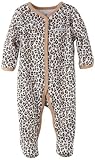 Calvin Klein Baby-girls Newborn Animal Print Stretchie Coverall